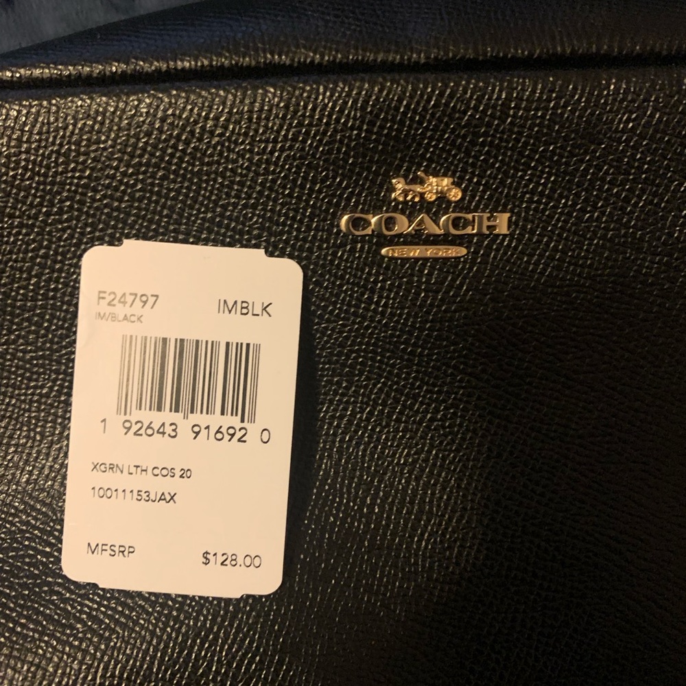 New Coach makeup bag